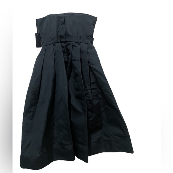 Vera Wang Collection Black Bustier High Low Mini Dress Size 2 NWT $1395 - Picture 7 of 15